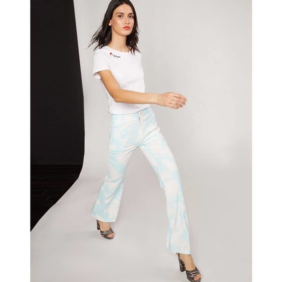 Cynthia Rowley James Tie Dye Flares - Picture 2 of 7